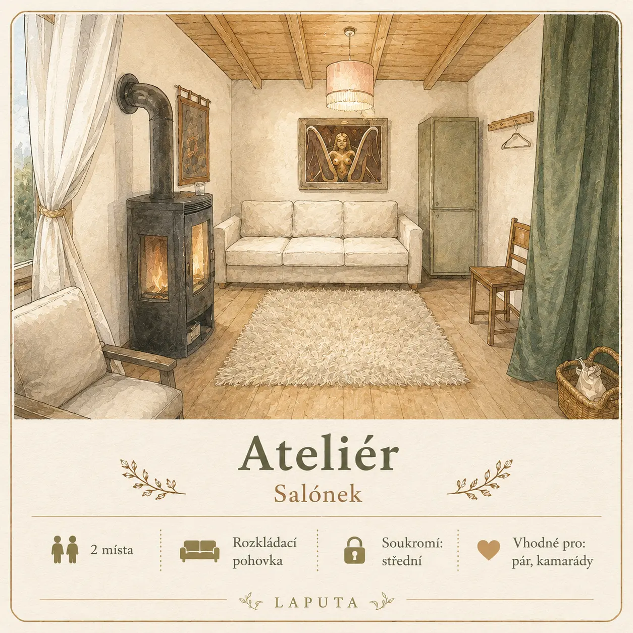 Ateliér – Salónek